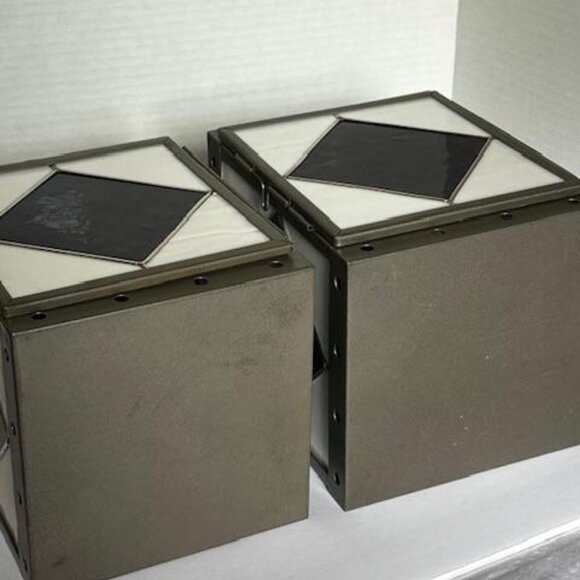 2 Marjolein Bastin Stained Glass Metal Lantern Candle Holder Cobalt Blue Floral - Picture 4 of 4